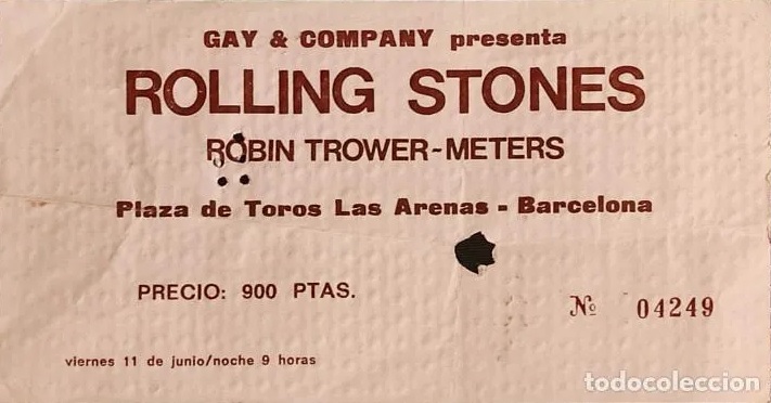 Rolling Stones Barcelona 1976
